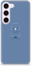 TPU Silicone Hoesje Geschikt voor Samsung Galaxy S23 Telefoonhoesje Baby Rhino
