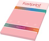 Kopieerpapier fastprint-100 a4 120gr lichtroze | Pak a 100 vel | 10 stuks