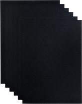 Papicolor karton A4 | ravenzwart | 200 grams | 6 vel (301901)