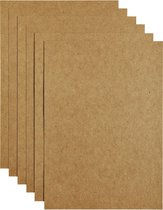 Kopieerpapier papicolor a4 100gr kraft bruin | Pak a 12 vel