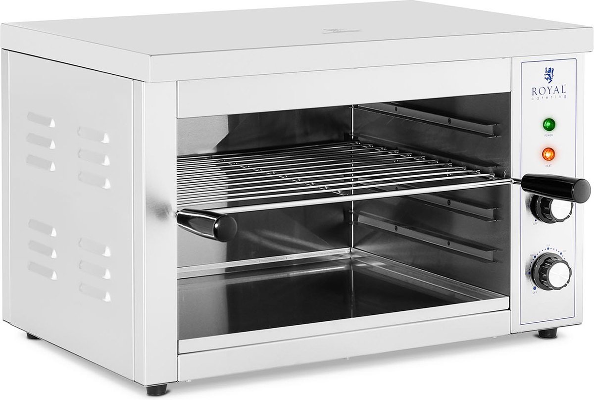 Salamander grill - 3.000 W - 50-300 ° C - Royal Catering