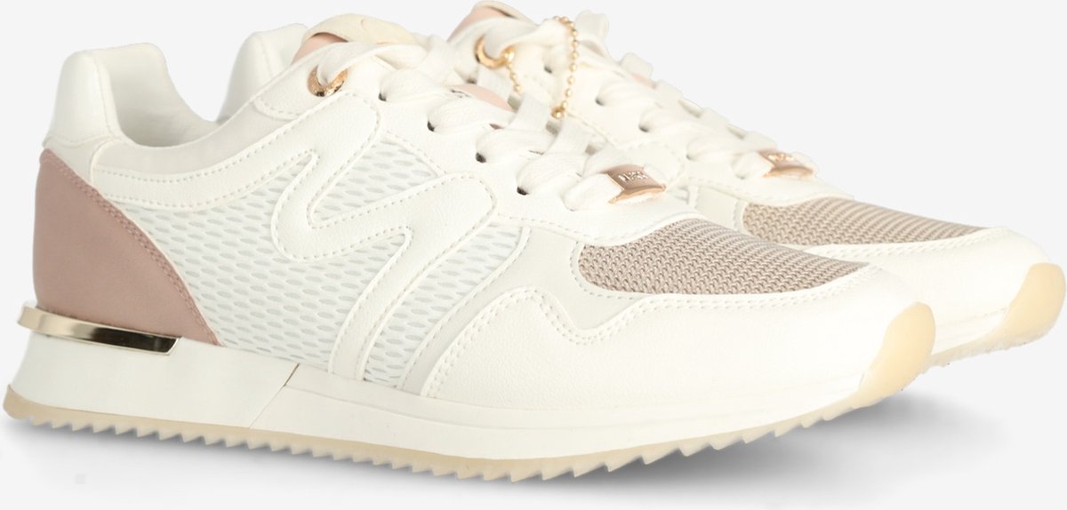 Mexx Sneaker Kate Wit/roze - Maat 36