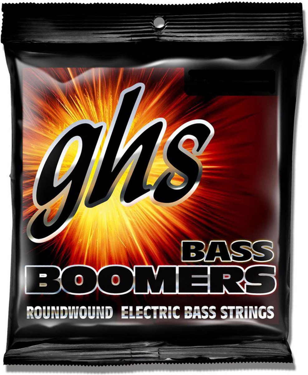 GHS 4er bas Boomers 18-50 Long Scale Plus 18-30-40-50 - Snarenset voor 4-string basgitaar