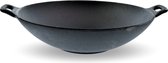 OTIX Gietijzeren wokpan - Alle warmtebronnen - Wokpan Inductie - Pan - Zwart - 31cm - Gietijzer - Wokpannen