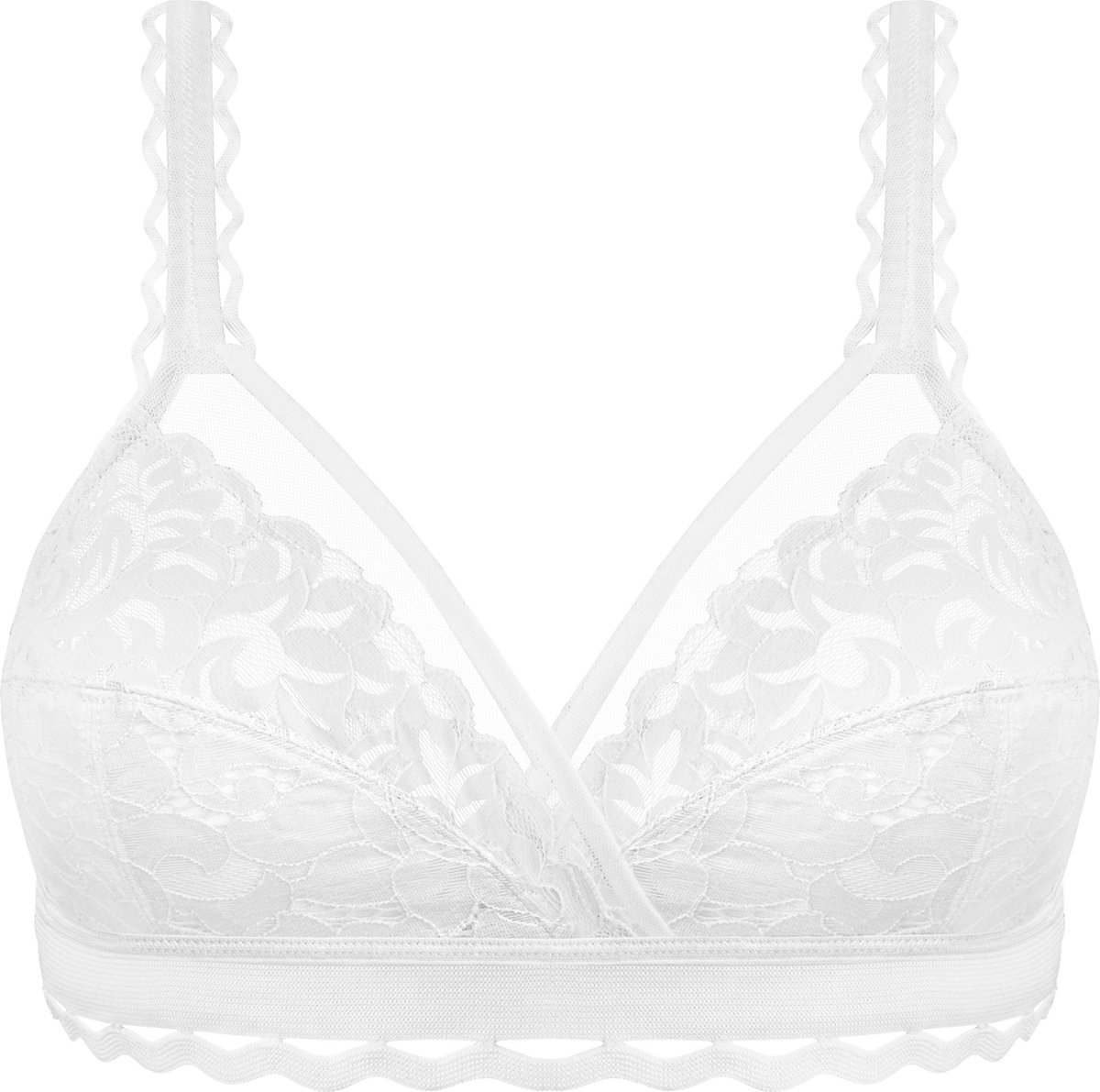 Playtex Classic Lace Support Recycled Dames Beha - Wit - Maat E95