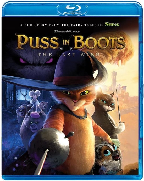 Puss In Boots The Last Wish (Bluray) (Bluray), Ray Winstone Dvd's