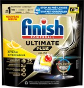 Finish Ultimate Plus Citron Tablettes pour lave-vaisselle - 25 Tabs