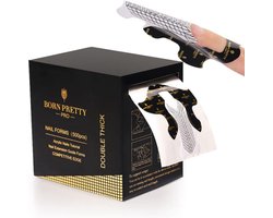 Born Pretty - Nagelsjablonen - 500 stuks - Nagel sjablonen - Nagel stickers - Nail forms - Nagel sjablonen verlenging - Nagelvormen - Nagel sjablonen stiletto - Nail sjablonen - Nail sjablonen form - Nail sjablonen vorm - Nagelverlenging