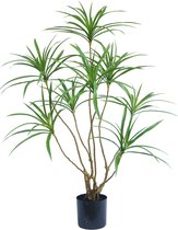 Greenmoods Plantes artificielles - Plantes artificielles - Plante artificielle Dracaena - Soie - 120 cm