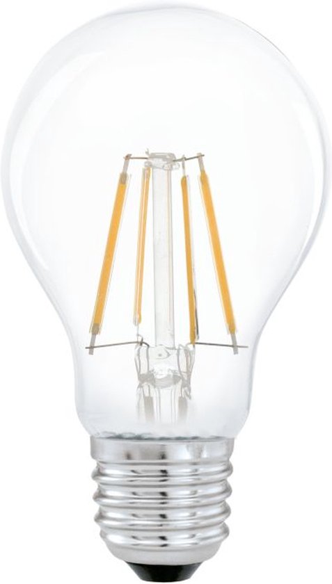 EGLO LED Lamp - E27 - 10,5 cm - Helder - 2700K