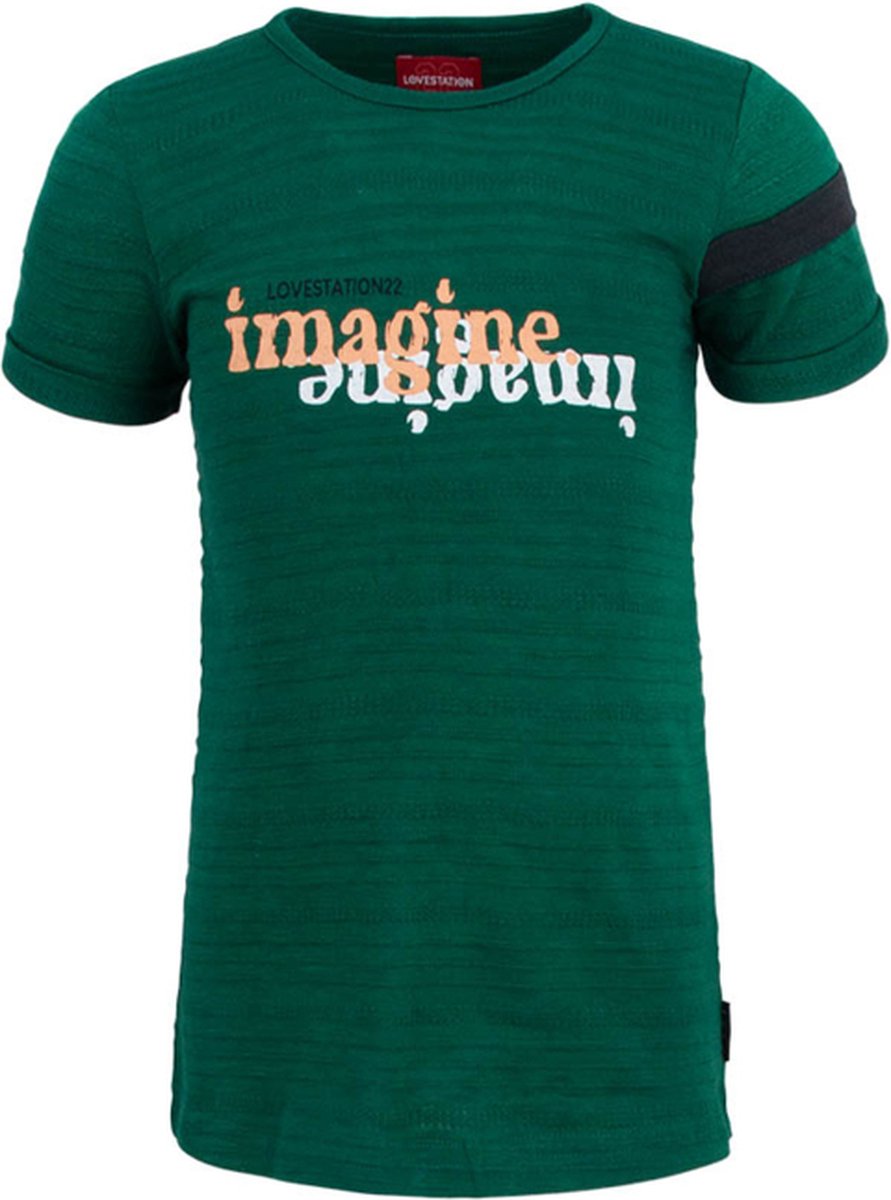 Lovestation22-Girls T-shirt Vera-Green