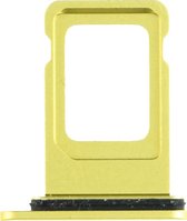 iPhone 11 simkaart houder Geel/sim card tray Yellow Dubbel