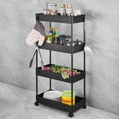 keukentrolley / serveerwagen, keukentrolley, keukenplank - serving trolley, kitchen trolley, kitchen shelf