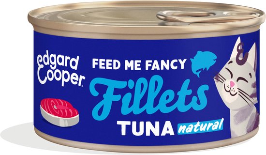 Edgard & Cooper Kattenvoer Fillets Tonijn 70 gr