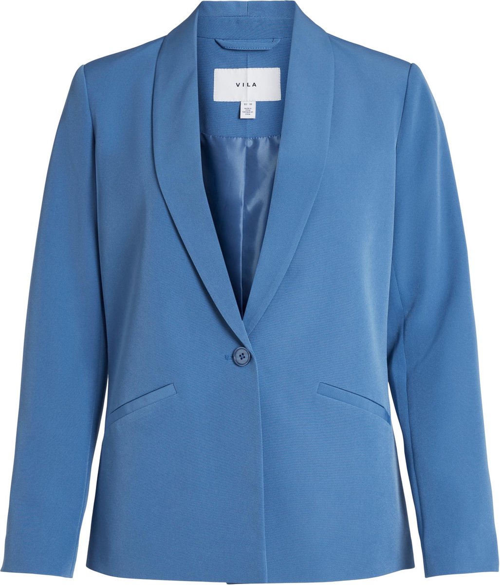 VILA VIKAMMA BLAZER - NOOS Dames Blazer Federal Blue - Maat 38