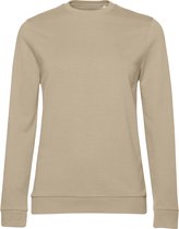 Sweater 'French Terry/Women' B&C Collectie maat L Desert/Zand