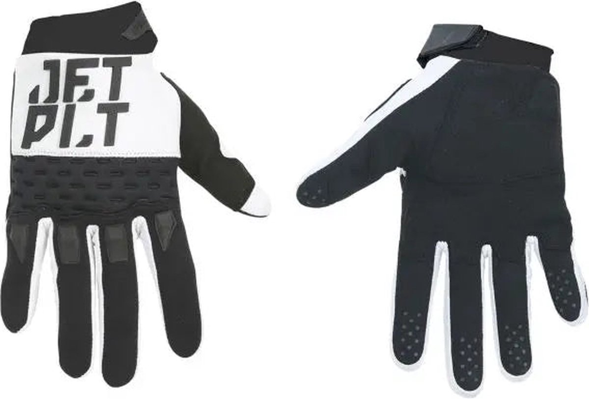 Jetpilot Matrix Race Glove Full Finger - L white Black