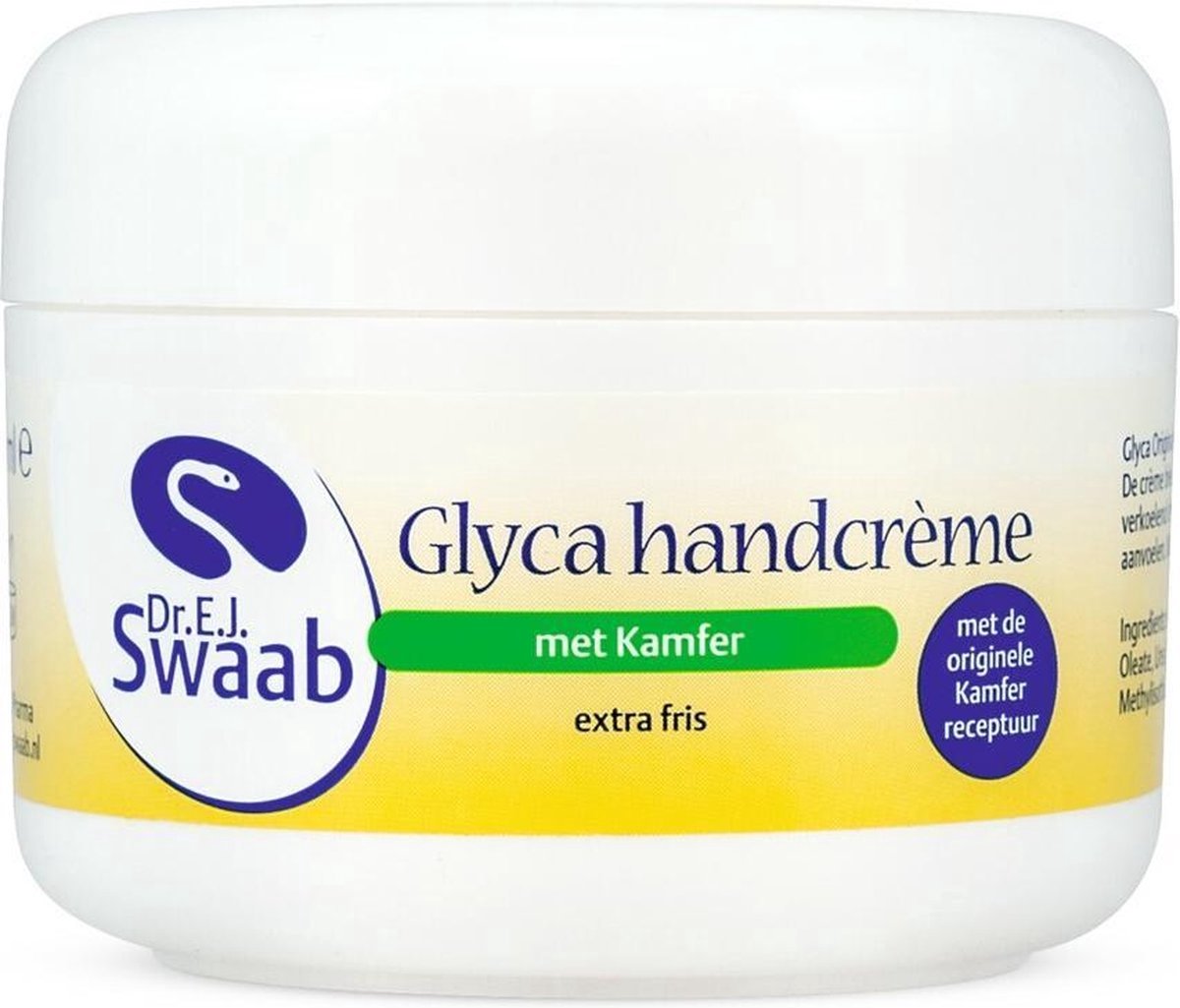3x Dr. Swaab Glyca Kamfer - 100 ml - Handcrème