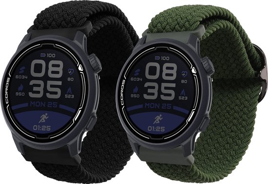 Bracelets de Bracelets de montres kwmobile compatibles avec COROS PACE 2 /  APEX (42