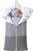 Wikkeldeken – omslagdoek baby – pasgeboren baby - winter