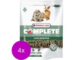 Versele-Laga Complete Cuni Sensitive - Konijnenvoer - 4 x 500 g