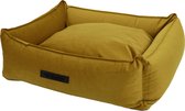 Wooff Mand Cocoon Velours Oker - Hondenmand - Large