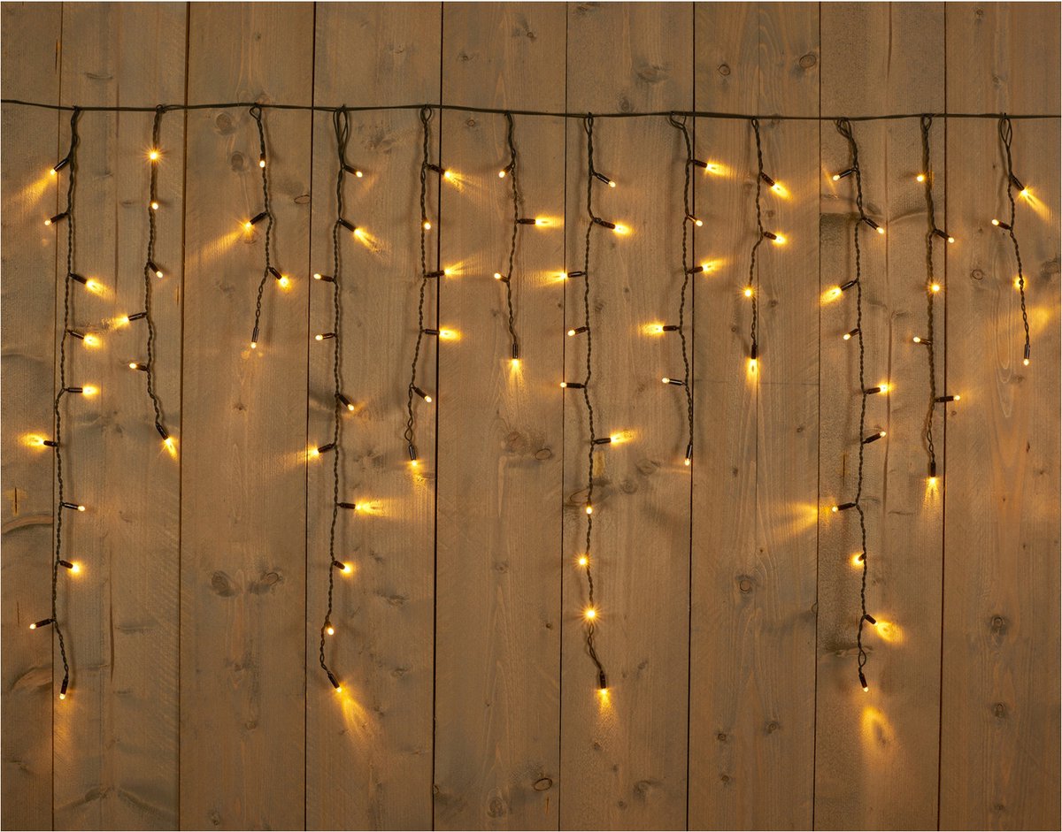 Cbd Connectable Icicle - Kerstverlichting - 400x100 cm 880 g Warm Wit 200 led