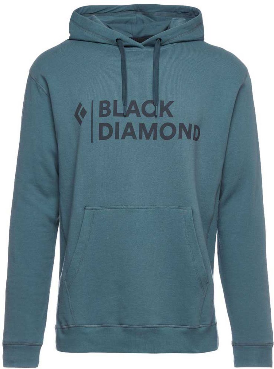 BLACK DIAMOND Stacked Logo Capuchon Mannen Blauw - Maat L