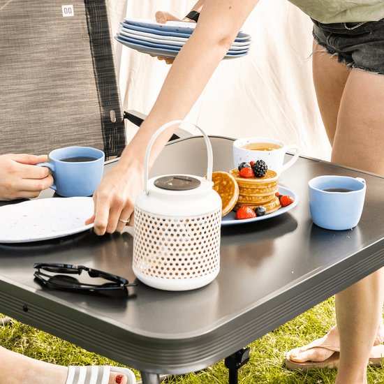 Travellife Soria Camping Serviesset Blauw 16-delig - Stevig en krasbestendig melamine - Vaatwasmachinebestendig - Complete set van Travellife — afbeelding 2