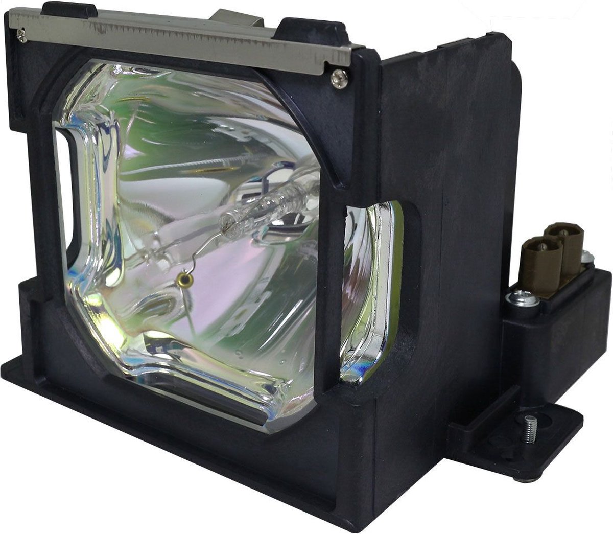 Beamerlamp geschikt voor de SANYO PLC-XP41 beamer, lamp code POA-LMP47 / 610-297-3891. Bevat originele NSH lamp, prestaties gelijk aan origineel.