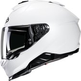 Hjc I71 White Pearl White Full Face Helmets XS - Maat XS - Helm