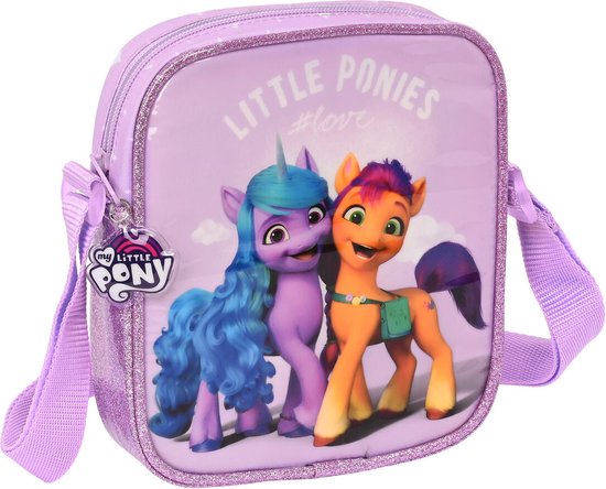 Mini sac à bandoulière My Little Pony , #love - 18 x 16 x 4 cm - Polyester