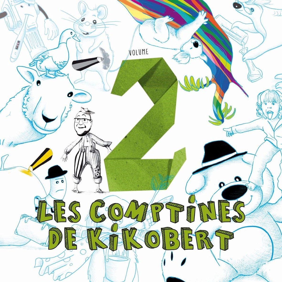 Nicolas Berton - Les Comptines De Kikobert Volume 2 (CD)