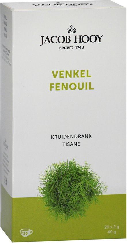 Jacob Hooy Venkeltheezakjes 20 stuks