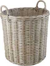 Panier de rangement 55x55 White Wash Rattan