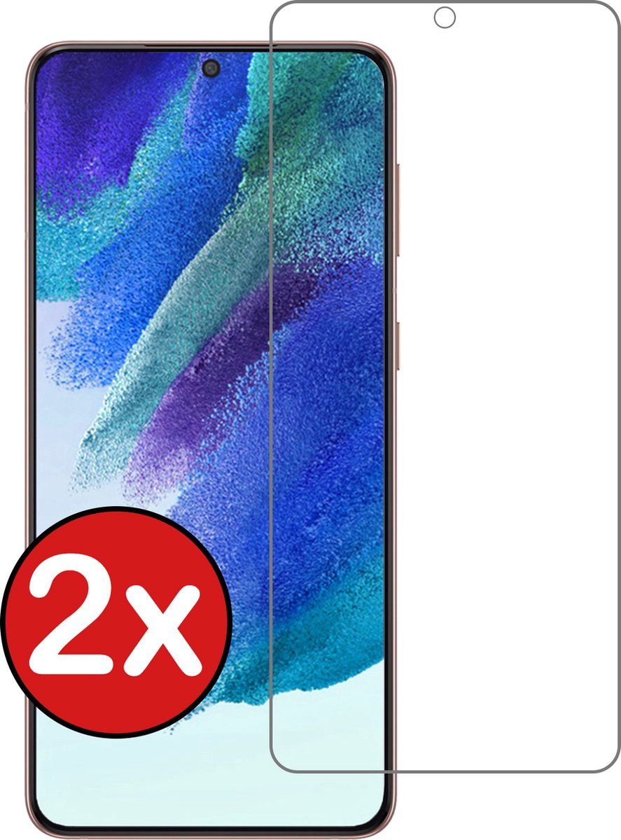 Galaxy S21 FE screenprotector – Samsung Galaxy S21 FE screenprotector – Tempered glass S21 FE – 2 pack