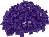 400 Bouwstenen 1x1 plaque | Violet | Compatible avec Lego Classic | Choisissez parmi plusieurs couleurs | PetitesBriques