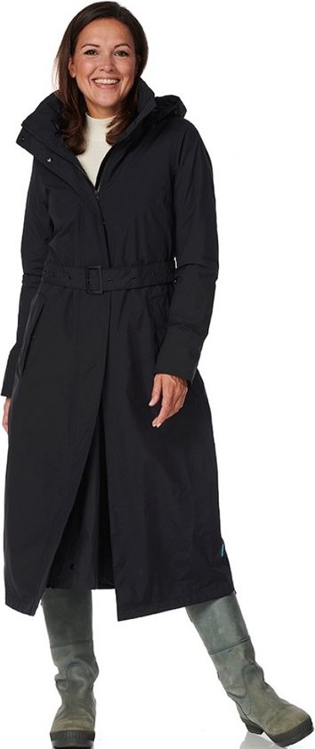 Montreal long raincoat black