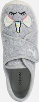 Geox Kinderen Huisschoenen Grijs Slippers Meisjes Style: J26FPB Maat 25