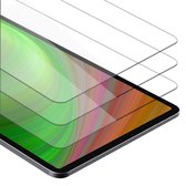 Cadorabo 3x Screenprotector voor Apple iPad PRO 2018 (12.9 inch) in KRISTALHELDER - Getemperd Pantser Film (Tempered) Display beschermend glas in 9H hardheid met 3D Touch