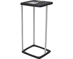 Storage Solutions Vuilniszakhouder - zwart - 60L - kunststof - prullenbak - Vuilnisbak - camping