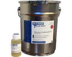 Siliconen Condensatie 20 A component - 0.5 kg A component ZONDER B component