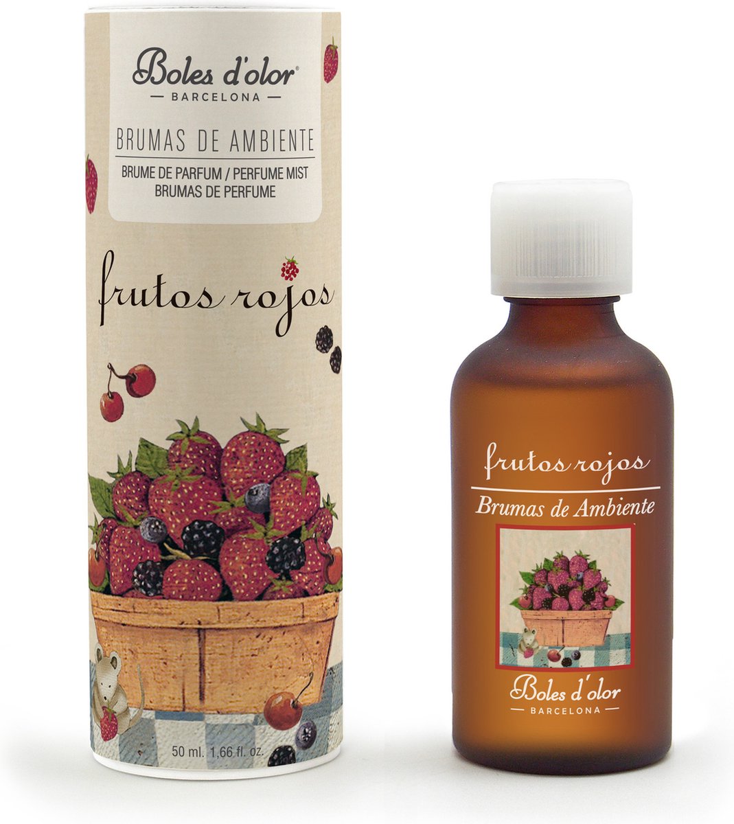 Goedkoopste Boles d'olor - geurolie 50 ml - Rode vruchten (Frutos Rojos