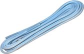 Ronde Wax veter - Licht blauw - 100 cm