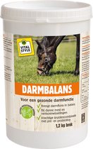 VITALstyle Darmbalans - Paarden Supplement - Voor Een Gezonde Darmfunctie - Met o.a. Zoethoutwortel & Mariadistel - 1,2 kg