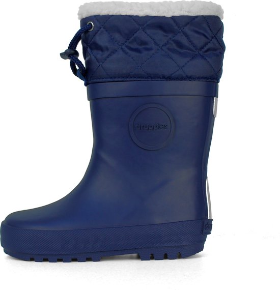 Druppies Rain Boots Lined - Bottes d'hiver - Bleu foncé - Taille 41