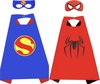 Set van 2: Superhelden Spin Rood en Blauw