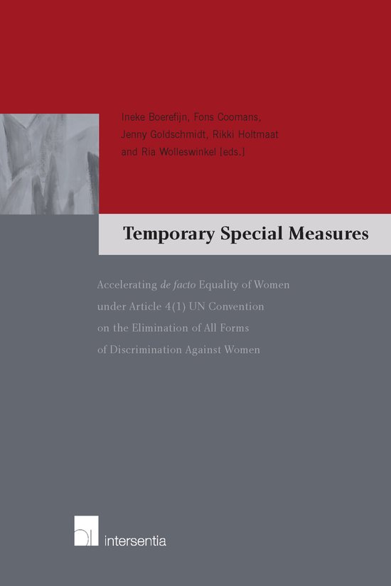 Temporary Special Measures - cover