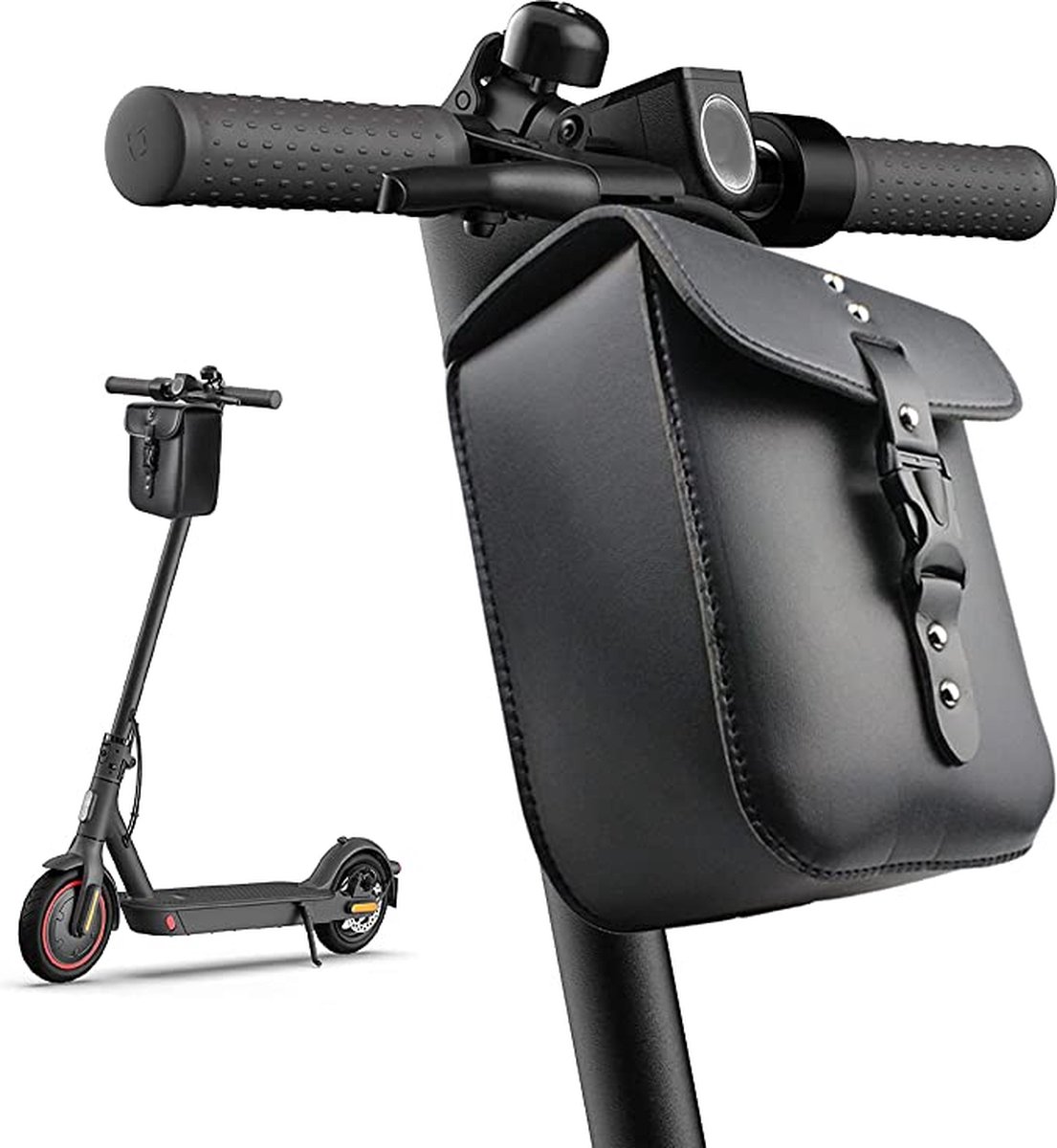 Tas voor elektrische step - opbergtas - e step- accessoire - waterdicht voorvak - stuurtas - verstelbare tas - fietstas - scooter - Fiets