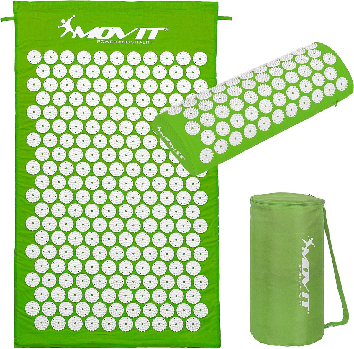 Spijkermat Acupressuur mat Shakti mat Spijkermat met kussen